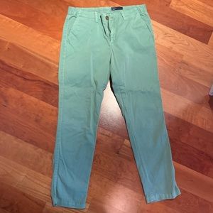 Light green women’s Gap chino pants